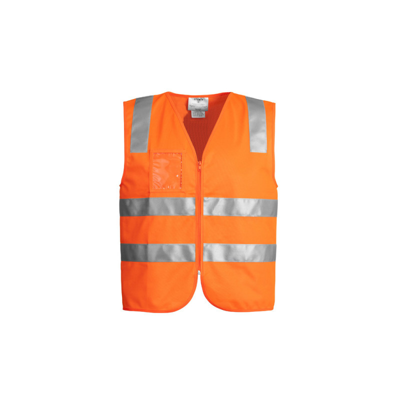 Unisex Hi Vis Zip Vest