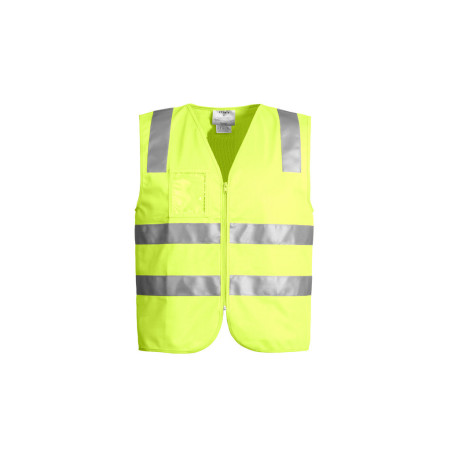 Unisex Hi Vis Zip Vest