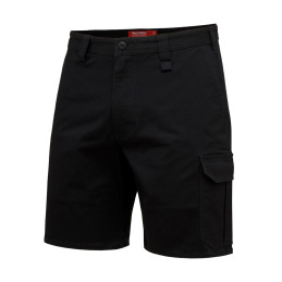 Hard Yakka Relaxed Fit Stretch Cotton Work Cargo Short